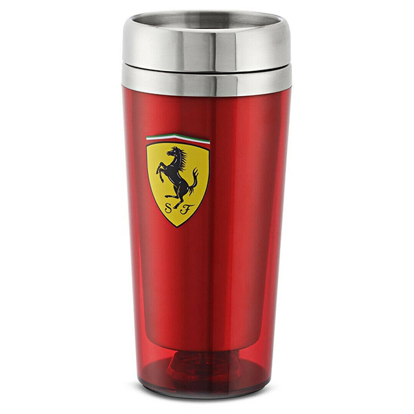 SCUDERIA FERRARI(スクーデリア フェラーリ)Thermal Travel Mug(サーマルトラベルマグ)(レッド)