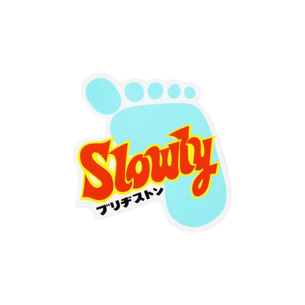 BRIDGESTONE(ブリヂストン)Slowly(スローリー)ステッカー