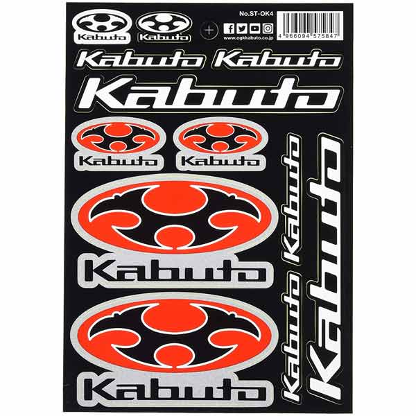 Kabuto(カブト)ステッカーキット(6種類/計12枚セット)