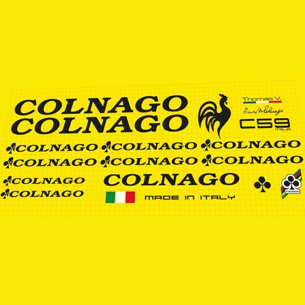 COLNAGO(コルナゴ)C59カーボンフレームステッカーセット(Tour de France(ツールドフランス)/Thomas Voeckler(トマヴォクレール))