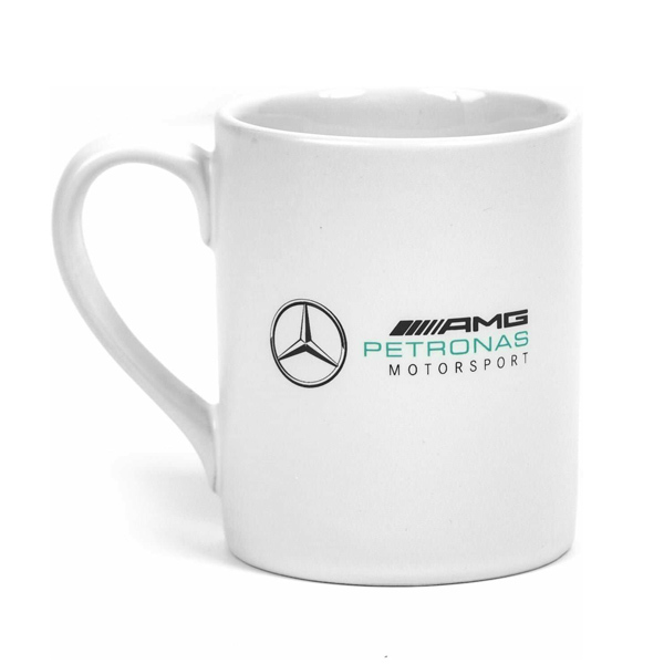 Mercedes Benz(メルセデスベンツ)AMG PETRONAS MOTORSPORT(エーエムジー ペトロナス モータースポーツ)マグカップ(ホワイト)