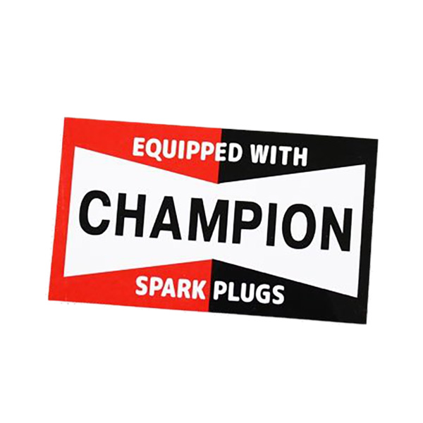 CHAMPION SPARK PLUG(チャンピオン スパークプラグ)ステッカー