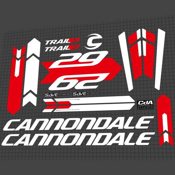 cannondale(キャノンデール)Trail 5 29erステッカーセット(2014)