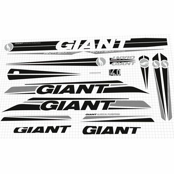 GIANT(ジャイアント)Anthem(アンセム)x29 heステッカーセット(2012)
