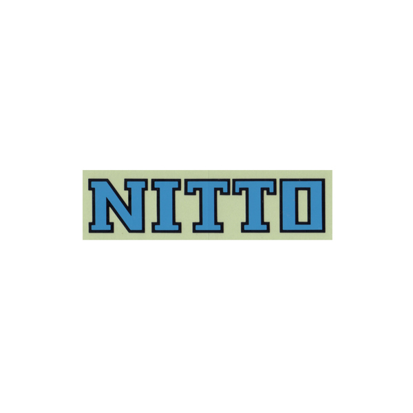NITTO(日東ハンドル)ロゴステッカー(ブルー/W6)