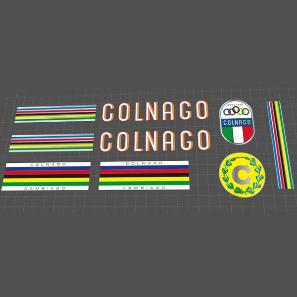 COLNAGO(コルナゴ)number(ナンバー)ステッカーセット(1964)