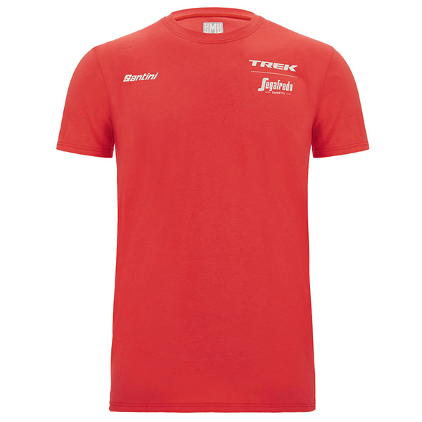 Santini(サンティーニ)TREK Segafredo(トレックセガフレード)トレーニングTシャツ(2022/レッド)