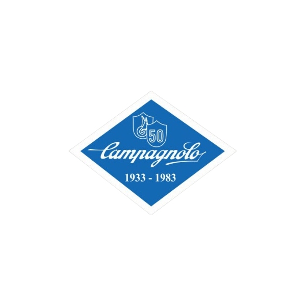 CAMPAGNOLO(カンパニョーロ)50th Anniversary(50周年記念)ステッカー(ブルー)
