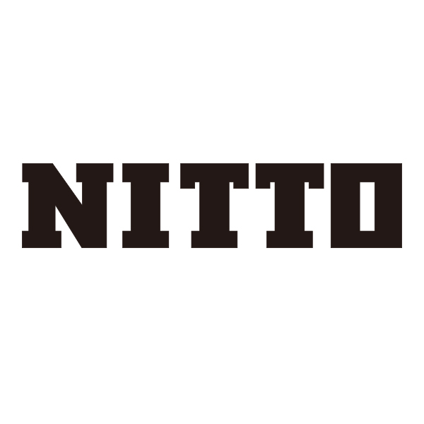 NITTO(日東ハンドル)ロゴステッカー(ブラック)