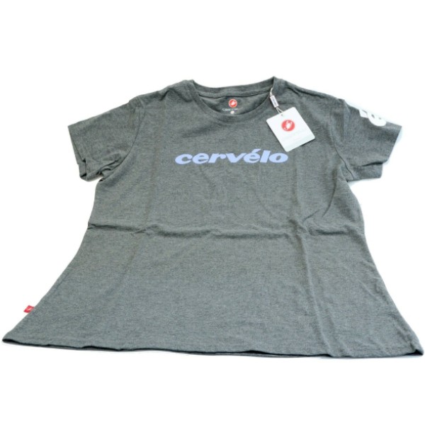 cervelo(サーヴェロ)e Staff Tシャツ(女性向け/XXL/ダークグレー)