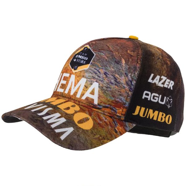 JUMBO VISMA(ユンボヴィスマ)Podium Flat CAP(ポディウムフラットキャップ)(2022/ツールドフランス/TDF)