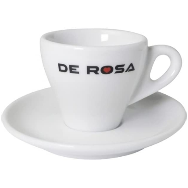 DE ROSA(デローザ)ESPRESSO CUP & SAUCER(エスプレッソ カップ&ソーサー)(ホワイト)