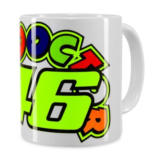 Valentino Rossi(バレンティーノ ロッシ)VR46 The Doctor マグカップ(ホワイト)