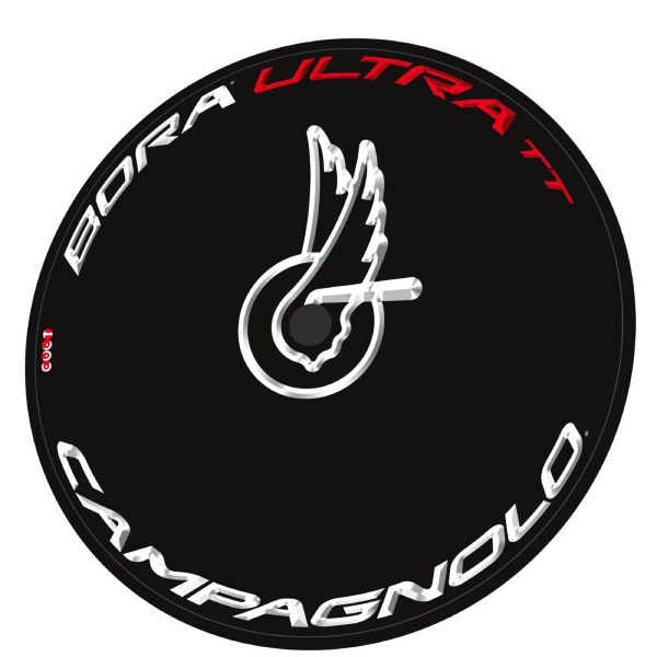 CAMPAGNOLO(カンパニョーロ)BORA ULTRA TT(ボラウルトラティーティー)ホイールステッカーセット(レッド/ホワイト/ホイール1本分)