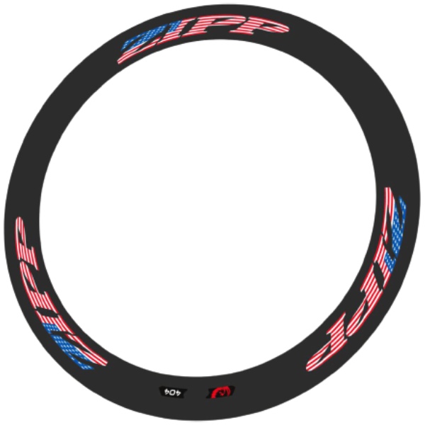 ZIPP(ジップ)404 リムステッカーセット(2014 STYLE USA FLAG DESIGN(2014スタイル USA国旗デザイン/リム2本分)