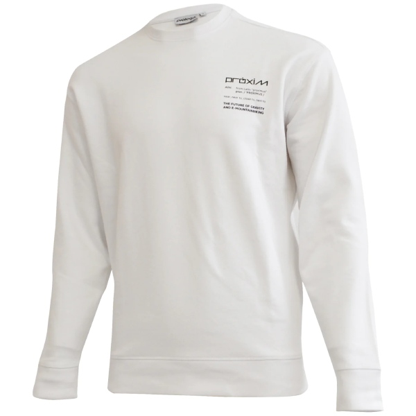 prologo(プロロゴ)Proxim sweater(プロキシムセーター)(ホワイト)