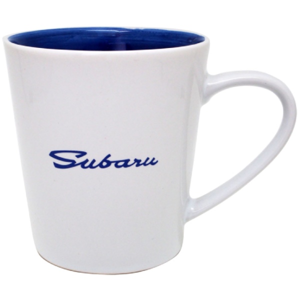 SUBARU(スバル)2トーン ストーンウェア マグカップ(ブルー/ホワイト)