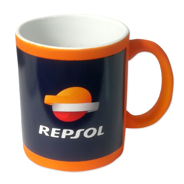 REPSOL HONDA(レプソル ホンダ)HRCオフィシャルマグカップ(ネイビー/オレンジ)