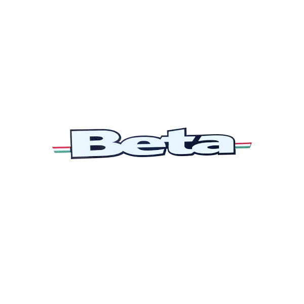 Beta RACING(ベータレーシング)ステッカー(Bデザイン)