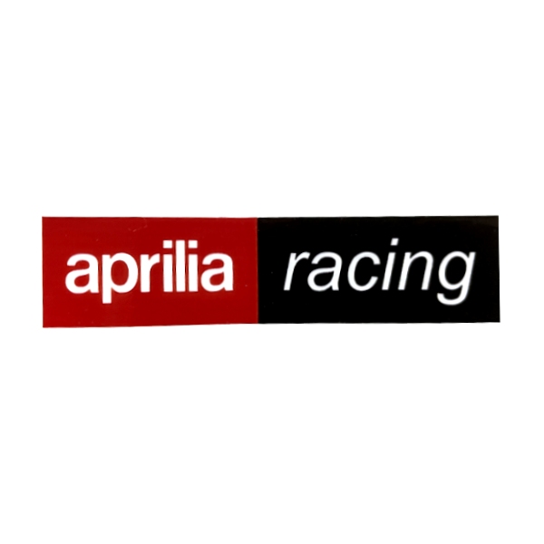 aprilia racing(アプリリア レーシング)ロゴステッカー(Aデザイン/W9.8/H2.2)