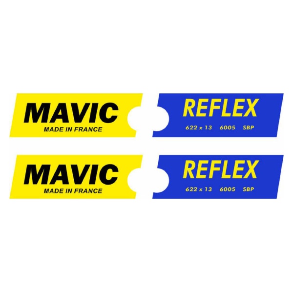 MAVIC(マヴィック)REFLEX(リフレックス)リムステッカー
