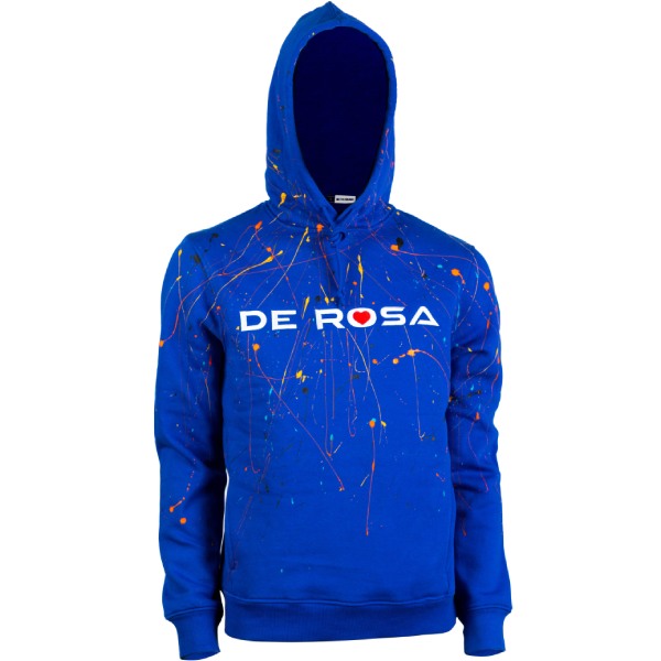 DE ROSA(デローザ)HOODIE(フーディ)(EMBROIDERED LOGO/ROYAL BLUE VIPERHAZE)