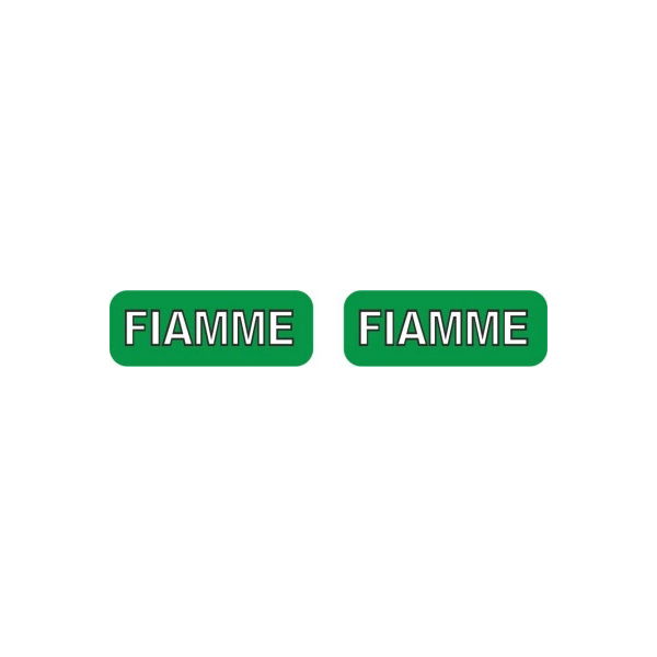 FIAMME(フィアメ)リムステッカー(グリーンラベル)