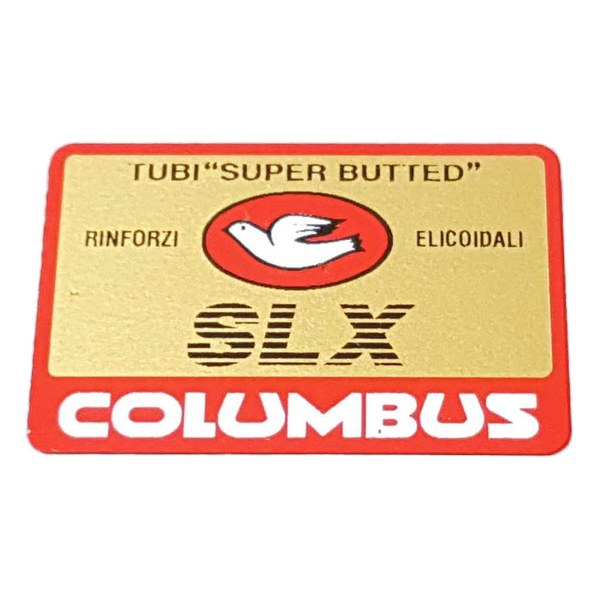 COLUMBUS(コロンバス)フレームチュービングステッカー(SLX/レッド/ゴールド/ホワイトロゴ)