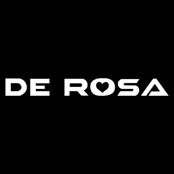 DE ROSA(デローザ)ロゴステッカー(ホワイト)