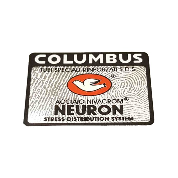 COLUMBUS(コロンバス)NEURON(ニューロン)フレームチュービングステッカー(ブラック/クロームシルバー)