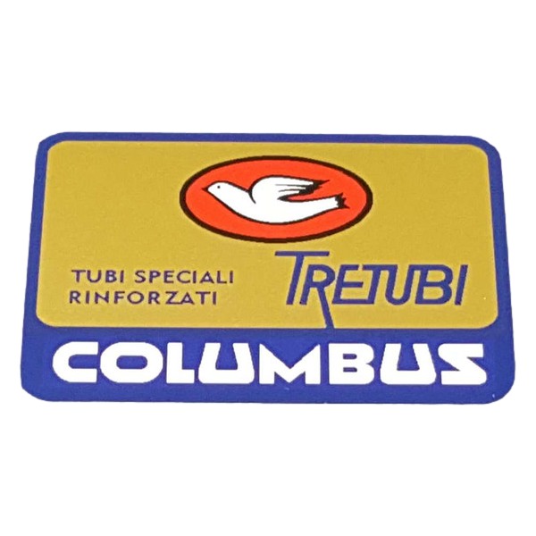 COLUMBUS(コロンバス)TRETUBIフレームチュービングステッカー(ブルー/ゴールド)