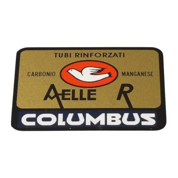 COLUMBUS(コロンバス)AELLE R フレームチュービングステッカー(ブラック/ゴールド)