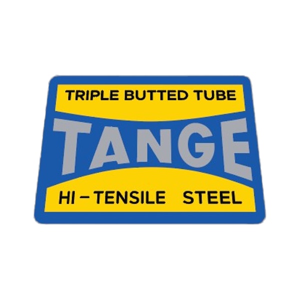 TANGE(タンゲ)TRIPLE BUTTED(トリプルバテッド)HI-TENSILEフレームチュービングステッカー