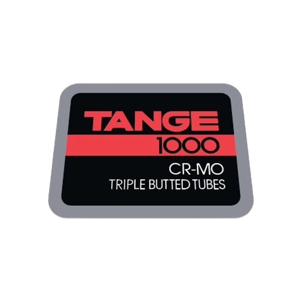 TANGE(タンゲ)1000 CR-MO TRIPLE BUTTED(トリプルバテッド)フレームチュービングステッカー