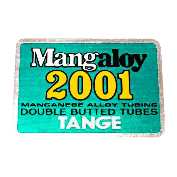 TANGE(タンゲ)MANGALOY(マンガロイ)2001フレームチュービングステッカー