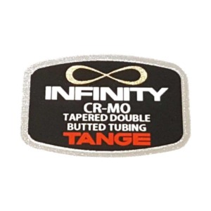TANGE PRESTIGE ステッカーとピンバッジ TANGE(タンゲ)INFINITY(インフィニティ)フレームチュービング