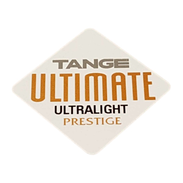 TANGE(タンゲ)PRESTIGE ULTIMATE ULTRALIGHT(プレステージ アルティメイトウルトラライト)フレームチュービングステッカー