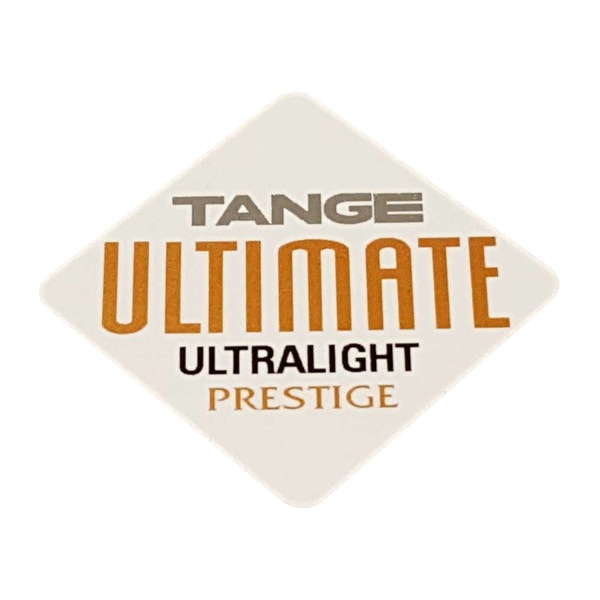 TANGE(タンゲ)PRESTIGE ULTIMATE ULTRALIGHT(プレステージ アルティメイトウルトラライト)フレームチュービングステッカー