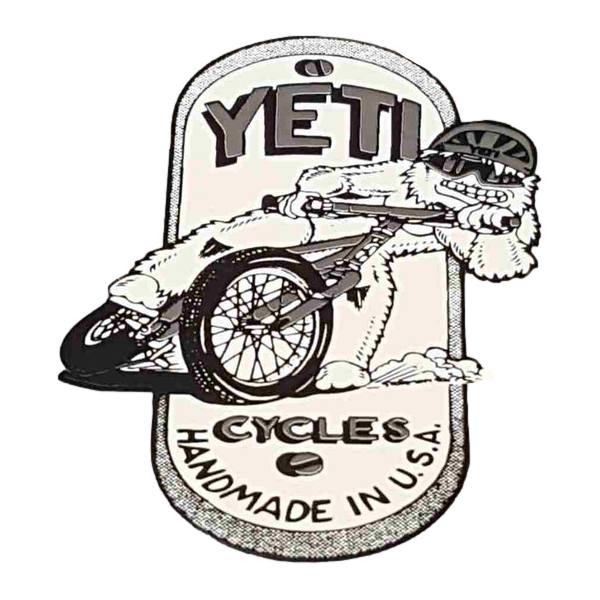 YETI(イエティ)SLIDING(スライディング)HEAD BADGE(ヘッドバッジ)ステッカー