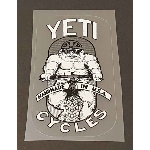 YETI(イエティ)STANDING(スタンディング)HEAD BADGE(ヘッドバッジ)ステッカー