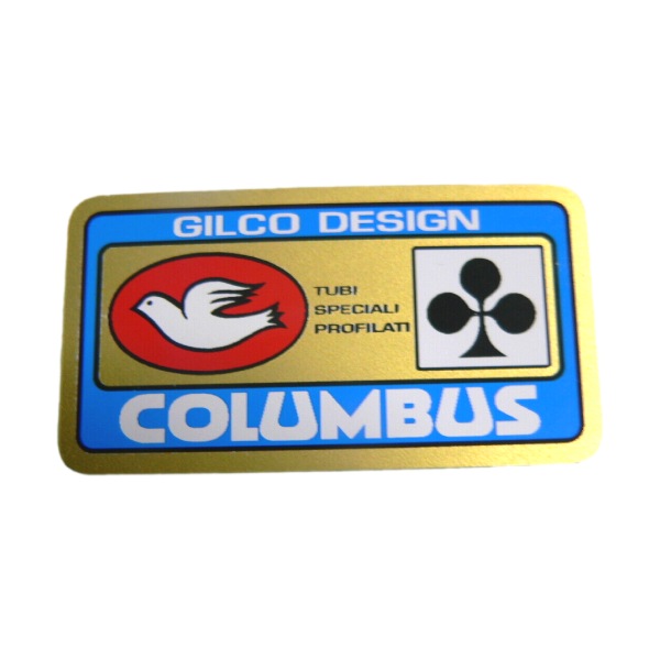 COLUMBUS(コロンバス)GILCO DESIGN(ジルコデザイン)ステッカー(COLNAGO MASTER(コルナゴ マスター)PIU)