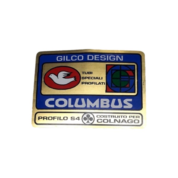 COLUMBUS(コロンバス)GILCO DESIGN(ジルコデザイン)PROFILO S4ステッカー(COLNAGO MASTER(コルナゴ マスター))