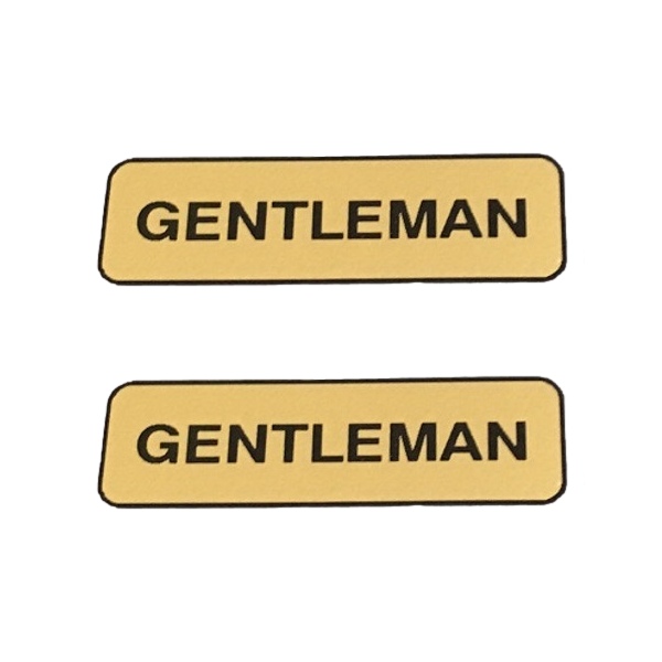 SUPER CHAMPION(スーパーチャンピオン)GENTLEMAN(ジェントルマン)リムステッカー