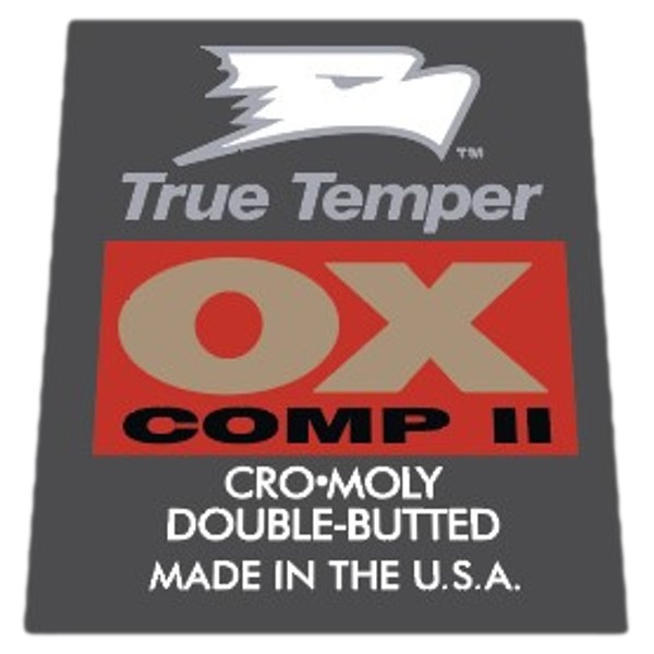 TRUE TEMPER(トゥルーテンパー)OX COMP II(オーエックスコンプ2)フレームチュービングステッカー