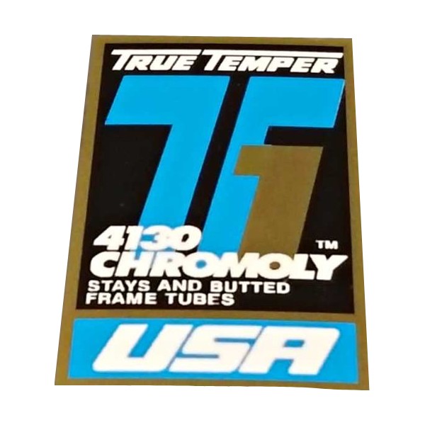 TRUE TEMPER(トゥルーテンパー)T1 USAフレームチュービングステッカー