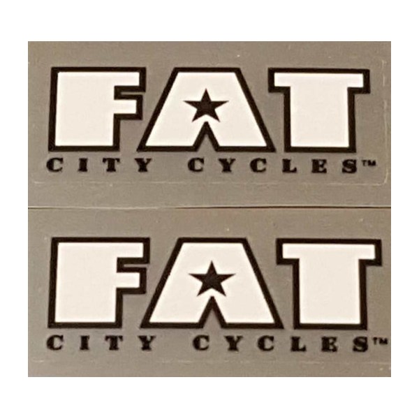 FAT CHANCE(ファットチャンス)FAT CITY CYCLES(ファットシティサイクル)BADGE(バッジ)ステッカー