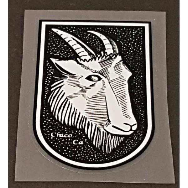 MOUNTAIN GOAT(マウンテンゴート)HEAD BADGE(ヘッドバッジ)ステッカー