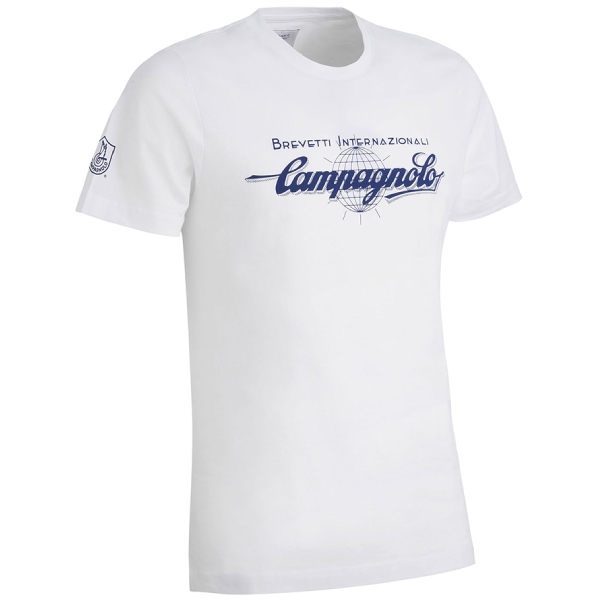 CAMPAGNOLO(カンパニョーロ)Tシャツ(Jデザイン/BREVETTI INTERNAZIONALI/ホワイト)