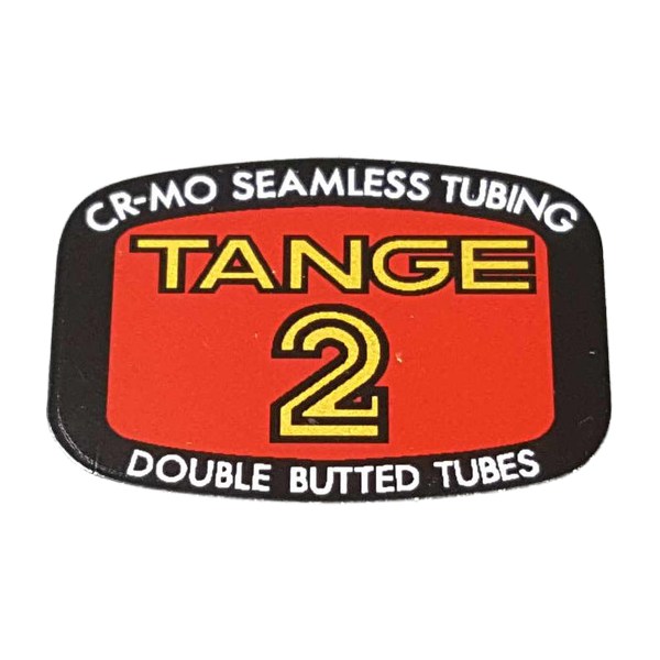 TANGE(タンゲ)2フレームチュービングステッカー(レッド)