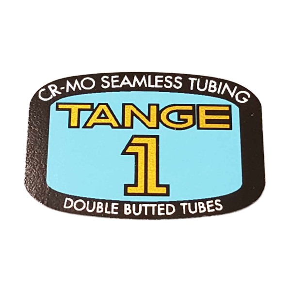 TANGE(タンゲ)1フレームチュービングステッカー(ライトブルー)